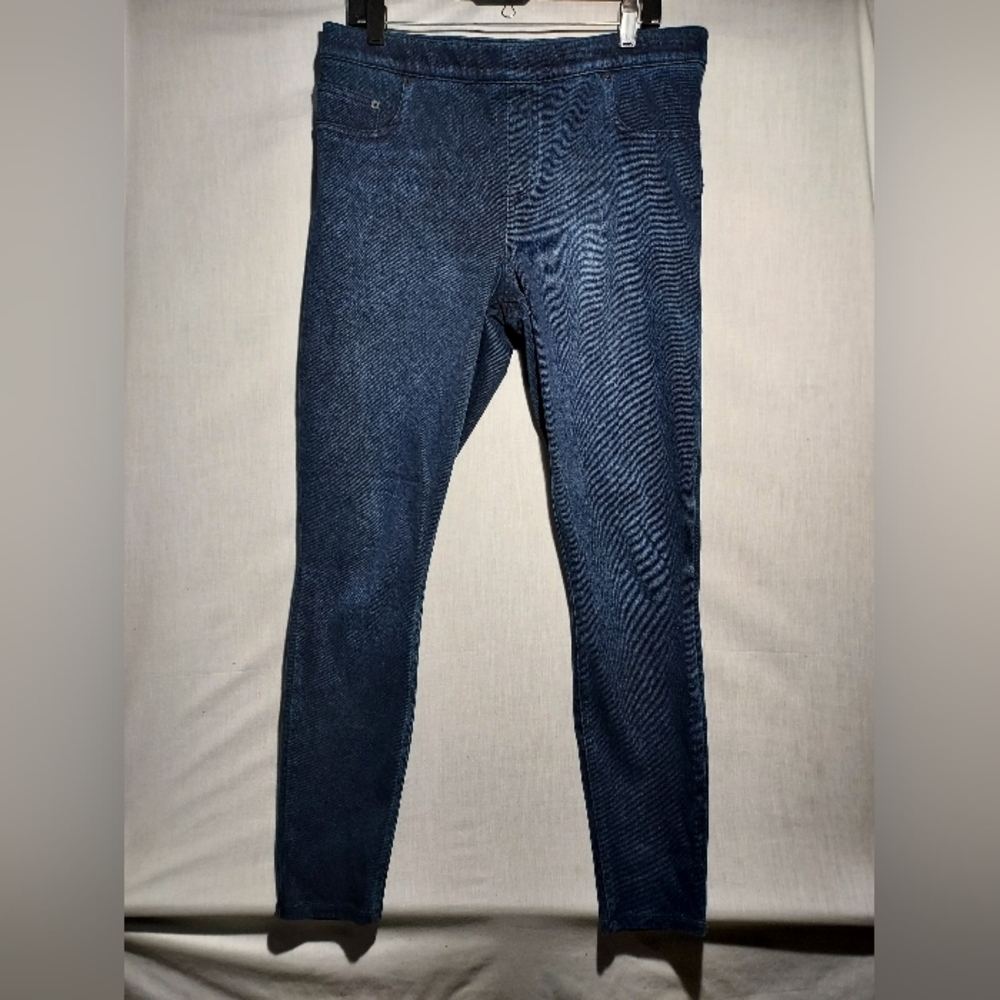 Spanx XL women's dark wash‎ jeggings
